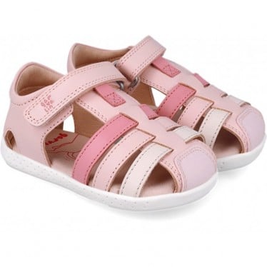 Sandalias para chica Garvalin 252332 Soft Barefoot ROSA_B032