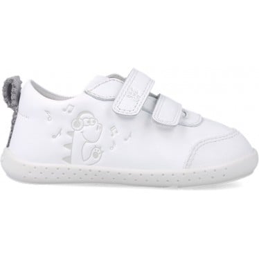 Deportiva respetuosa para niño Garvalin 252333 Soft Dinosaurio BLANCO_B050