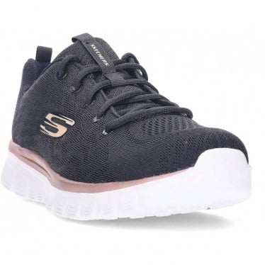 Deportivas SKECHERS Graceful-Get Connected 12615 BLACK_GOLD