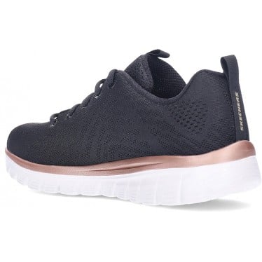 Deportivas SKECHERS Graceful-Get Connected 12615 BLACK_GOLD