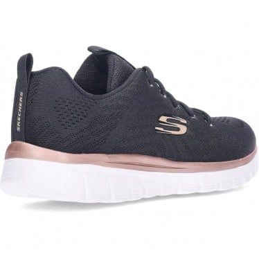 Deportivas SKECHERS Graceful-Get Connected 12615 BLACK_GOLD