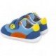 Deportiva respetuosa para chico Garvalin 252335 Soft Rejilla AZUL_AMARILLO_B598