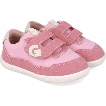 Deportiva respetuosa para niña Garvalin 252335 Soft Rejilla ROSA_C032
