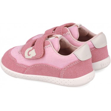 Deportiva respetuosa para niña Garvalin 252335 Soft Rejilla ROSA_C032