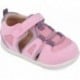 Sandalias respetuosas para niña Garvalin 252336 Soft Rejilla ROSA_C032