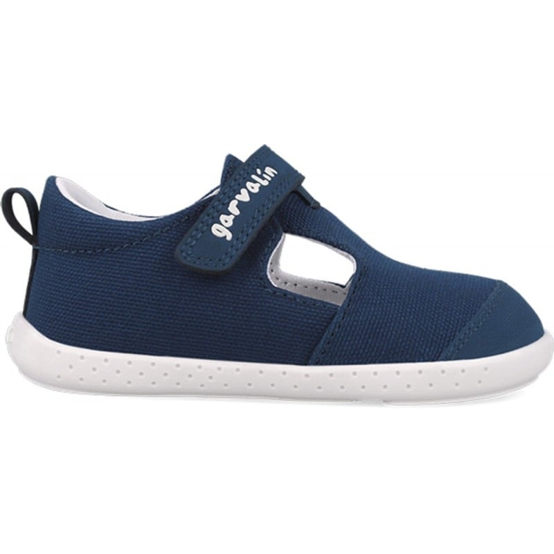 Sandalia cerrada para niño Garvalin 252340 Barefoot Soft AZUL_MARINO_A089
