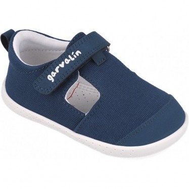Sandalia cerrada para niño Garvalin 252340 Barefoot Soft AZUL_MARINO_A089