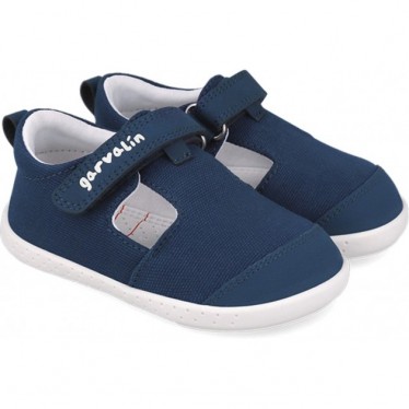 Sandalia cerrada para niño Garvalin 252340 Barefoot Soft AZUL_MARINO_A089