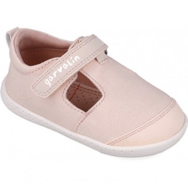 Sandalia respetuosa para chica Garvalin 252340 Soft Lona ROSA_D032