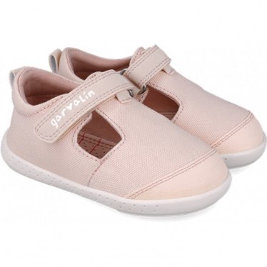 Sandalia respetuosa para chica Garvalin 252340 Soft Lona ROSA_D032