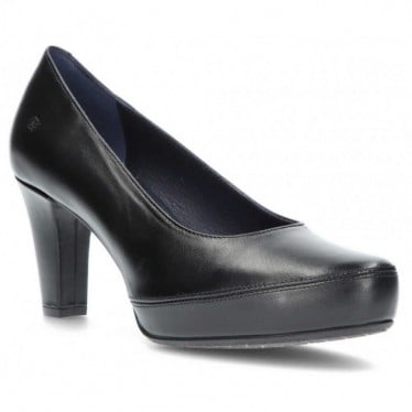 ZAPATO DE TACON FLUCHOS BLESA D5794 NEGRO