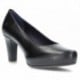 ZAPATO DE TACON FLUCHOS BLESA D5794 NEGRO