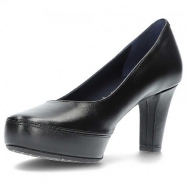 ZAPATO DE TACON FLUCHOS BLESA D5794 NEGRO