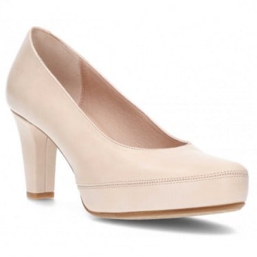 ZAPATO DE TACON FLUCHOS BLESA D5794 HONEY
