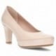 ZAPATO DE TACON FLUCHOS BLESA D5794 HONEY