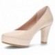 ZAPATO DE TACON FLUCHOS BLESA D5794 HONEY