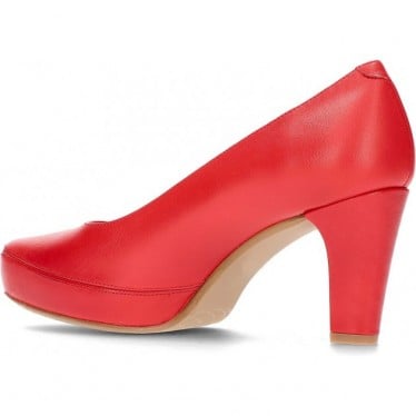 ZAPATO DE TACON FLUCHOS BLESA D5794 ROJO