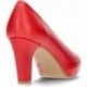 ZAPATO DE TACON FLUCHOS BLESA D5794 ROJO