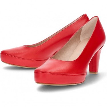 ZAPATO DE TACON FLUCHOS BLESA D5794 ROJO