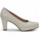 ZAPATO DE TACON FLUCHOS BLESA D5794 HIELO