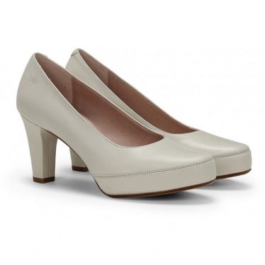 ZAPATO DE TACON FLUCHOS BLESA D5794 HIELO