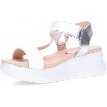 Sandalias de mujer CALLAGHAN Llana 29925 BLANCO