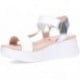 Sandalias de mujer CALLAGHAN Llana 29925 BLANCO