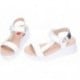 Sandalias de mujer CALLAGHAN Llana 29925 BLANCO