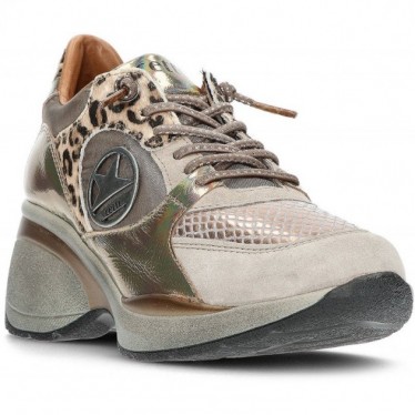 Sneakers para mujer Cetti C-1376 Metal y Animal print OLD_ROSE