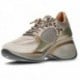 Sneakers para mujer Cetti C-1376 Metal y Animal print OLD_ROSE