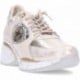 Sneakers para mujer Cetti C-1376 Metal y Animal print CHAMPAGNE