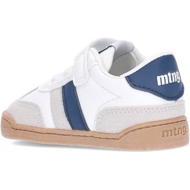 Zapatilla respetuosa para niño MTNG Free baby 49060 WHITE_NAVY