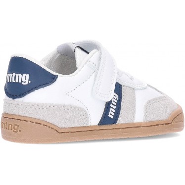 Zapatilla respetuosa para niño MTNG Free baby 49060 WHITE_NAVY