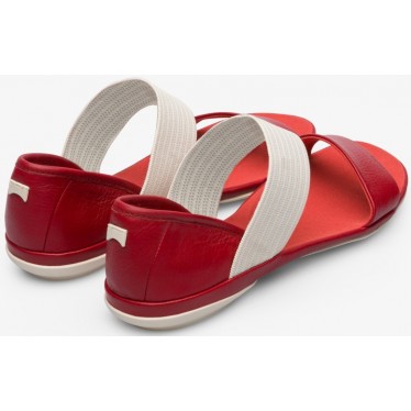 SANDALIA CAMPER RIGHT NINA 21735 BLANCO_ROJO