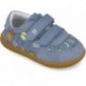 Deportiva respetuosa para chico Garvalin 252341 Lona Estampado INDIGO_A631