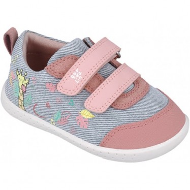 Deportiva respetuosa para chica Garvalin 252345 Lona Estampado VAQUERO_A224