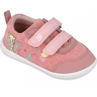 Deportiva respetuosa para chica Garvalin 252345 Lona Estampado ROSA_B032
