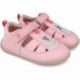 Sandalias respetuosas para chica Garvalin 252346 Lona Jirafa ROSA_B032
