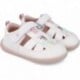 Sandalias respetuosas para chica Garvalin 252346 Lona Jirafa BLANCO_C050