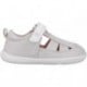Sandalia respetuosa para chica Garvalin 252348 Soft Canvas BLANCO_B050