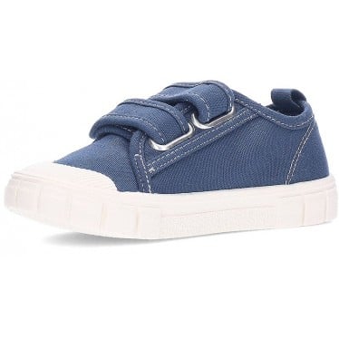 Deportivas respetuosas para niño GARVALIN Lona Basico 252381 AZUL_MARINO_A089
