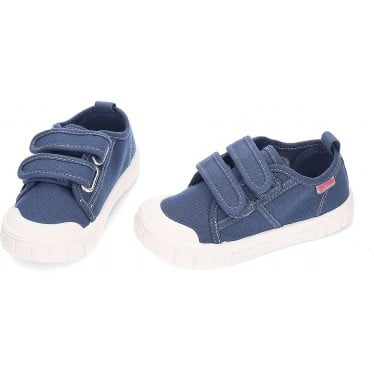 Deportivas respetuosas para niño GARVALIN Lona Basico 252381 AZUL_MARINO_A089