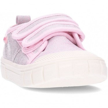 Deportivas respetuosas para niña GARVALIN Lona Basico 252381 ROSA_E032