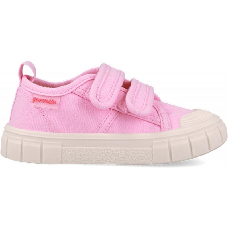 Deportivas respetuosas para niña GARVALIN Lona Basico 252381 ROSA_D032