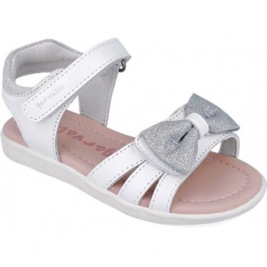 Sandalia para chica Garvalin 252422 Dream Lazo BLANCO_B050