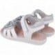 Sandalia para chica Garvalin 252422 Dream Lazo BLANCO_B050