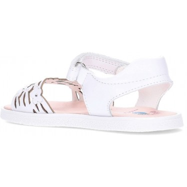 Sandalias barefoot PABLOSKY Quizz 054300 OLIMPO_BLANCO