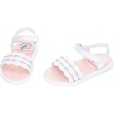 Sandalias barefoot PABLOSKY Quizz 054000 OLIMPO_BLANCO