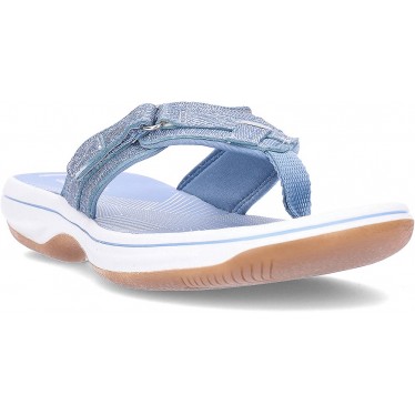 Sandalias para mujer CLARKS BRINKLEY SEA BLUE_INTEREST