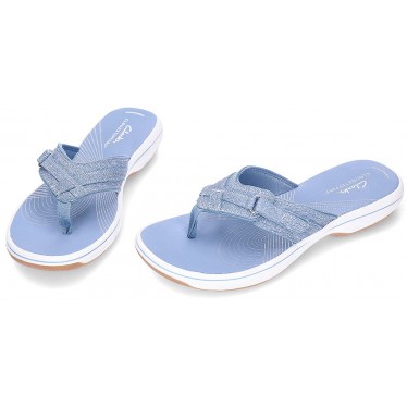 Sandalias para mujer CLARKS BRINKLEY SEA BLUE_INTEREST